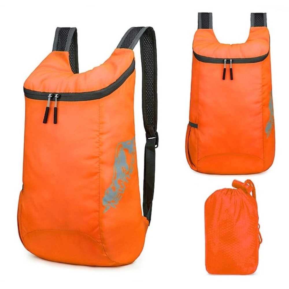 Hiking Backpack Lightweight Daypack Orange